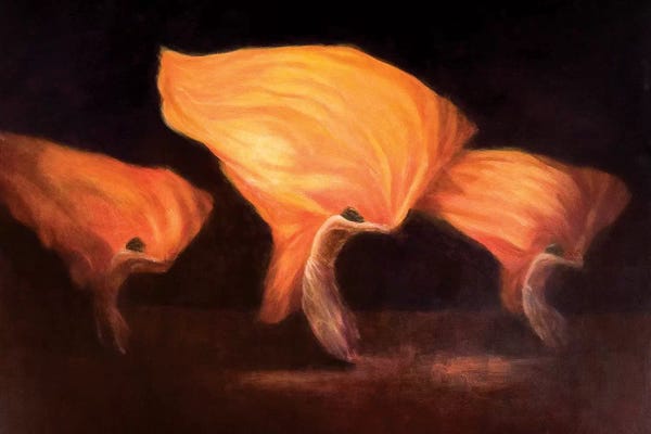 Lincoln Seligman: Chinese Dancers by Lincoln Seligman