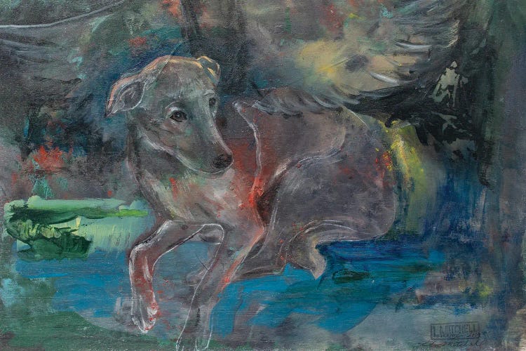Night Angel by Linda Mitchell wall art