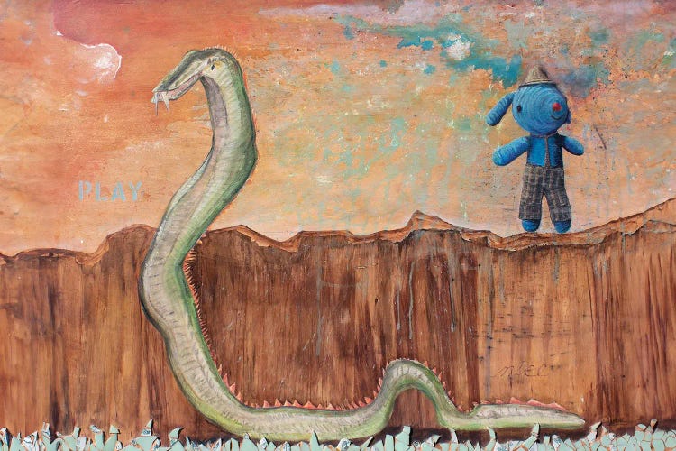 Play Nice by Linda Mitchell wall art