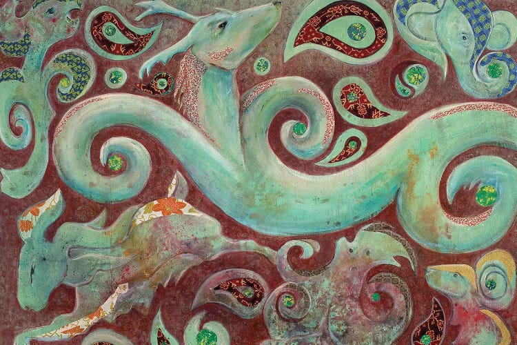 Magic Carpet by Linda Mitchell wall art