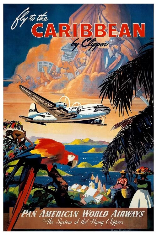 Fly To The Caribbean