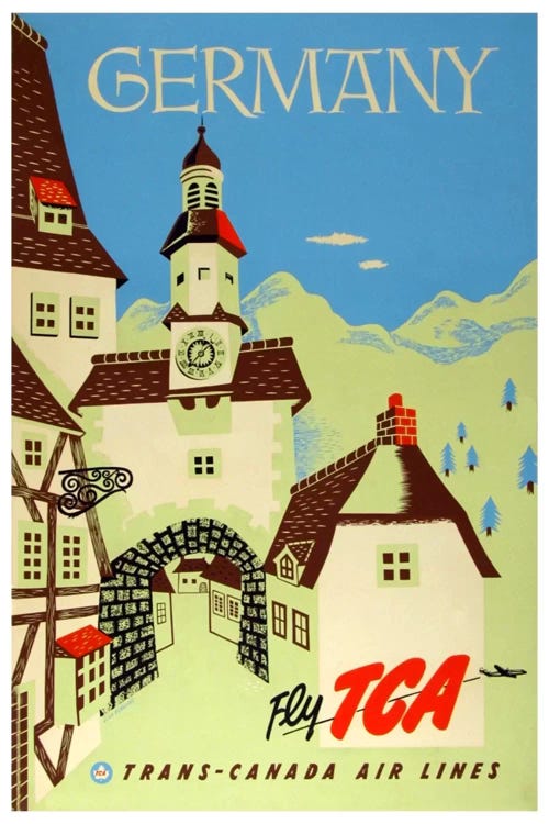 Germany - Fly TCA, Trans-Canada Air Lines