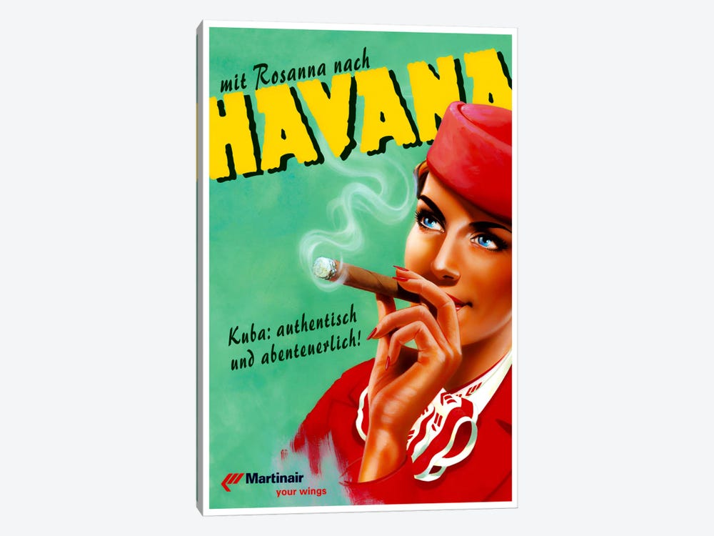 Havana - Martinair by Unknown Artist 1-piece Art Print