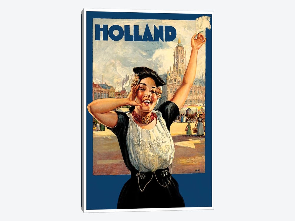 Holland I by Unknown Artist 1-piece Canvas Print