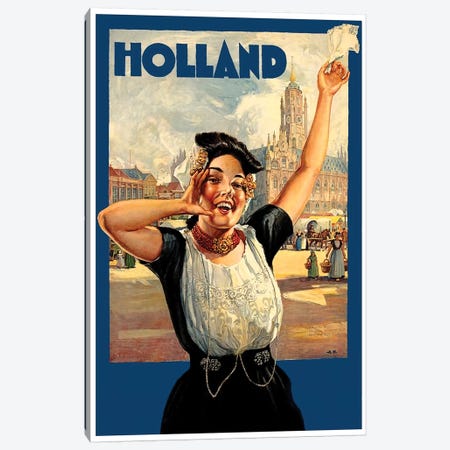 Holland I Canvas Print #LIV132} by Unknown Artist Canvas Art
