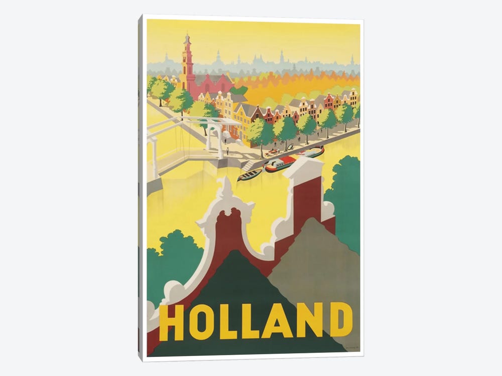 Holland II by Unknown Artist 1-piece Canvas Wall Art