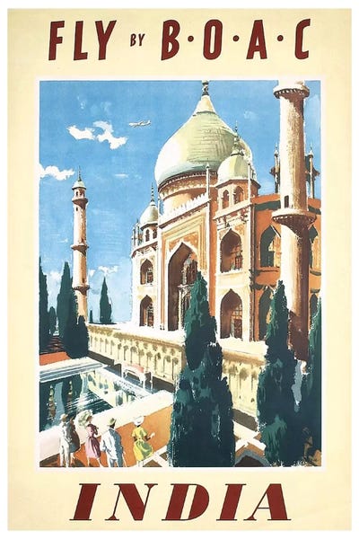 Domes: India - Fly By BOAC by Unknown Artist