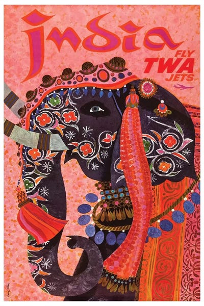 Indian Décor: India - TWA II by Unknown Artist