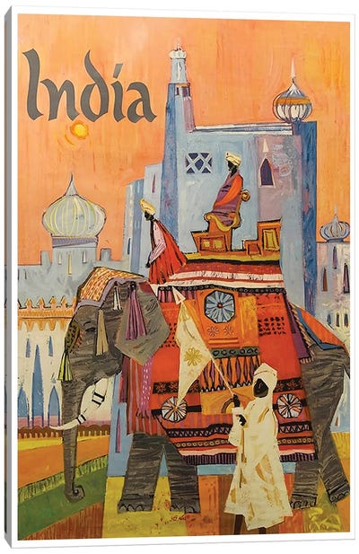 India: Culture Canvas Art Print - Indian Décor