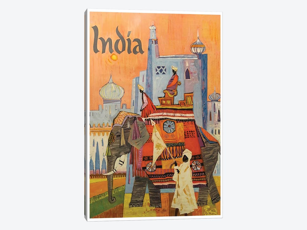 India: Culture by Unknown Artist 1-piece Canvas Print
