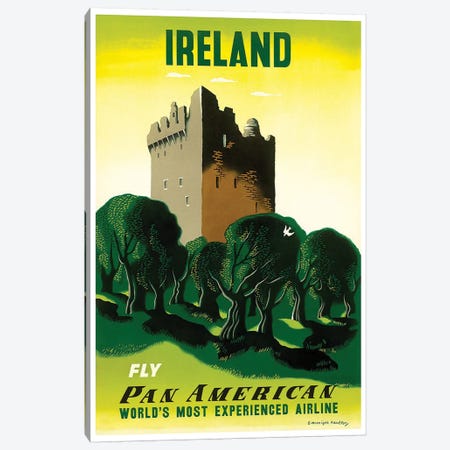 Ireland - Fly Pan American Canvas Print #LIV146} by Unknown Artist Canvas Art