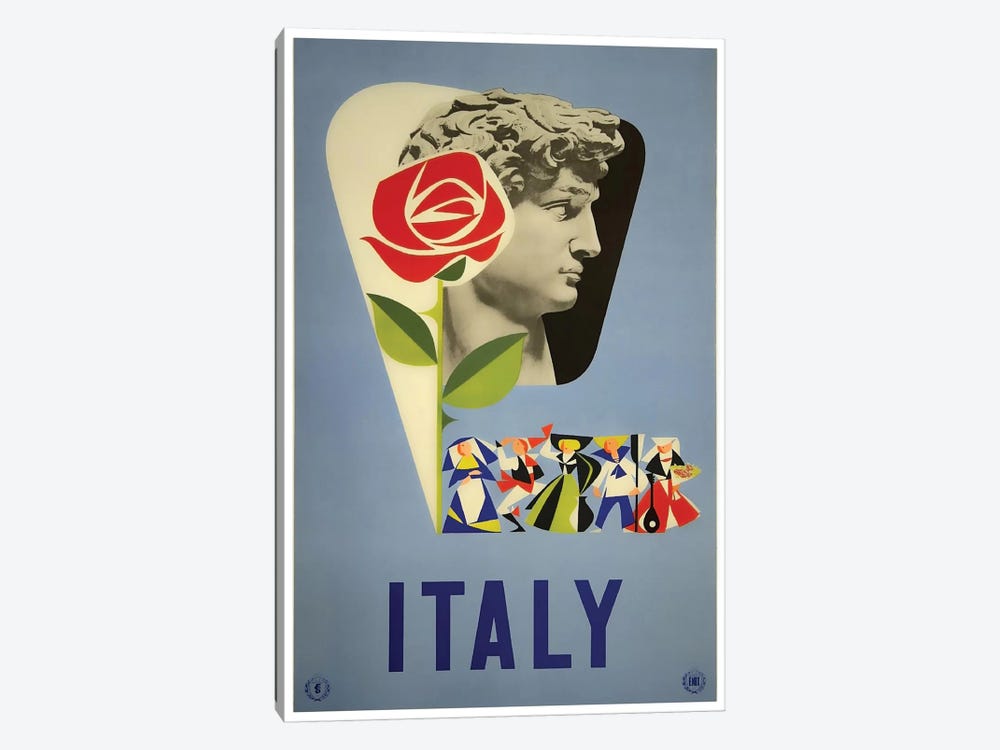 Italy I by Unknown Artist 1-piece Canvas Artwork