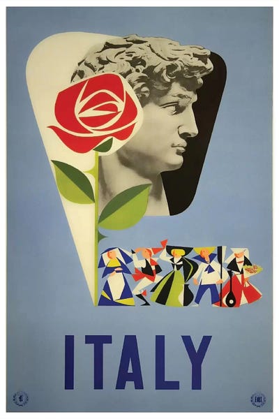 Vintage Travel Posters: Italy I by Unknown Artist