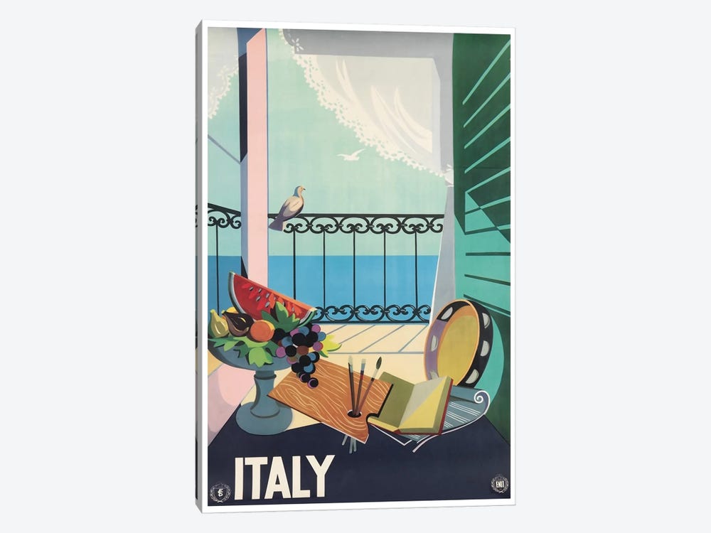 Italy II by Unknown Artist 1-piece Canvas Art Print