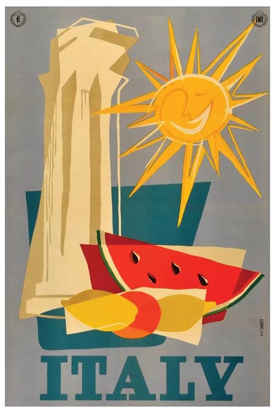 Columns: Italy III by Unknown Artist