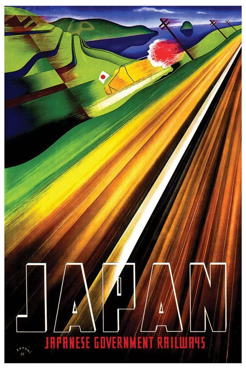 Japan - Japanese Government Railways by Unknown Artist wall art