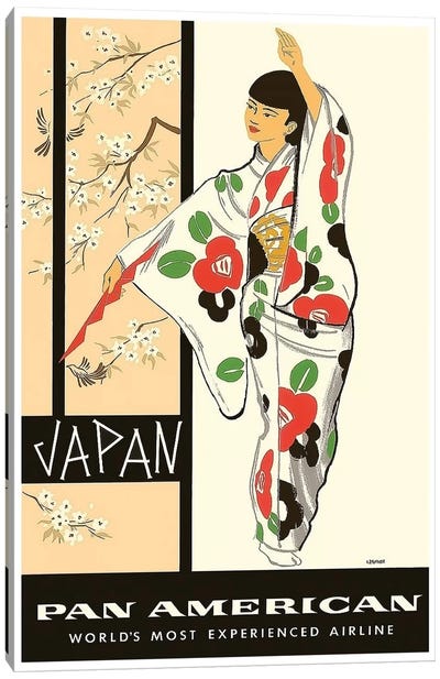 Japan - Pan American Canvas Art Print - East Asian Culture