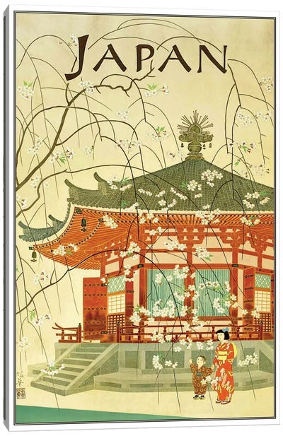 Japan I Canvas Art Print - Vintage Travel Posters
