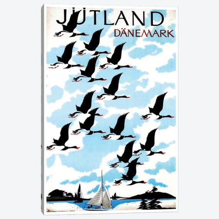 Jutland, Danemark Canvas Print #LIV171} by Unknown Artist Canvas Artwork