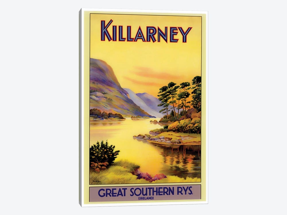 Killarney by Unknown Artist 1-piece Canvas Art Print