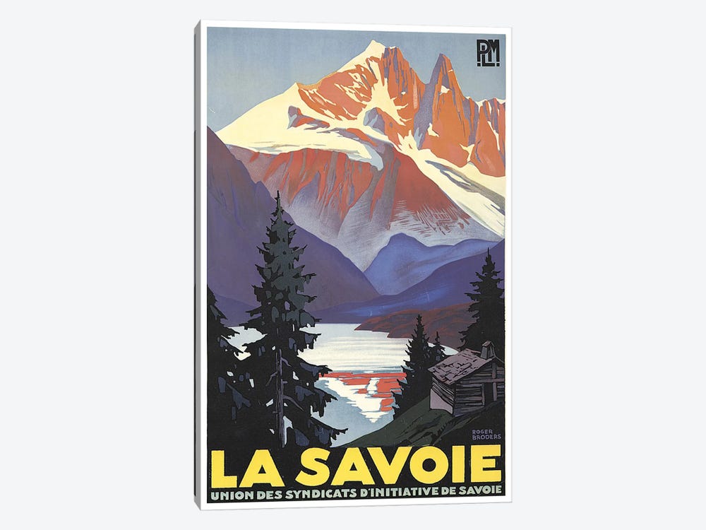 La Savoie (French Alps) by Unknown Artist 1-piece Art Print