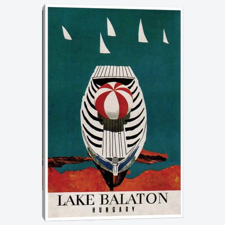 Lake Balaton, Hungary Canvas Print #LIV177} by Unknown Artist Canvas Print