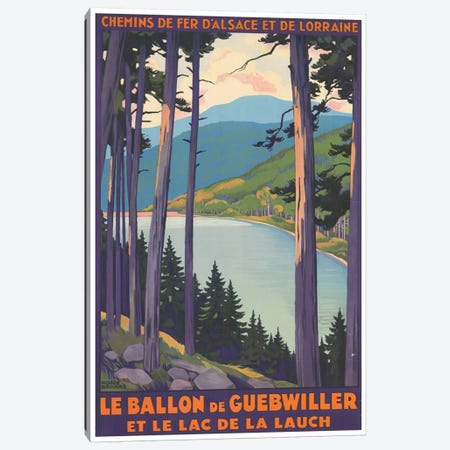 Le Ballon de Guebwiller Canvas Print #LIV185} by Unknown Artist Canvas Art