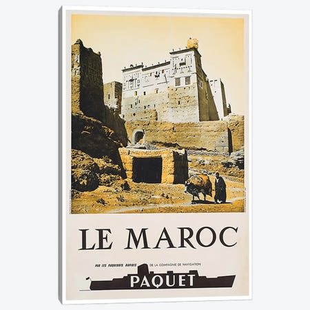 Le Maroc (Morocco) I Canvas Print #LIV186} by Unknown Artist Canvas Art
