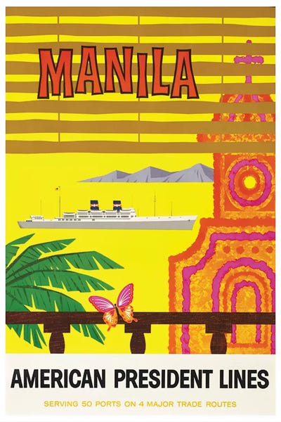 Philippines: Manila - American President Lines by Unknown Artist
