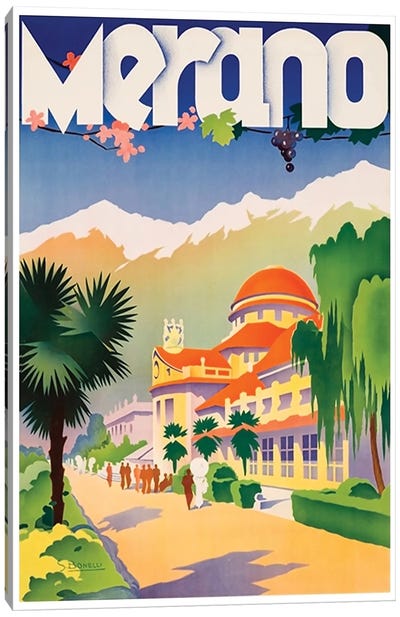 Merano, Italy Canvas Art Print - Travel Posters
