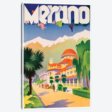Merano, Italy Canvas Print #LIV196} by Unknown Artist Canvas Print
