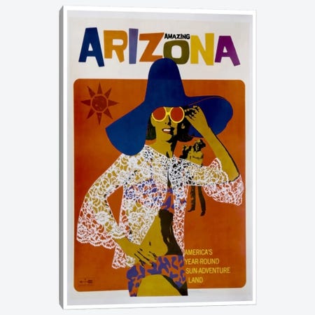 Amazing Arizona Canvas Print #LIV19} by Unknown Artist Canvas Art Print