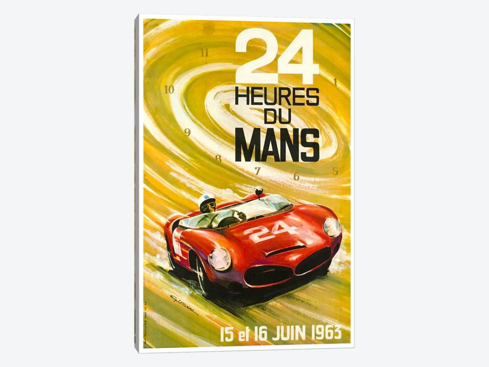 24 Heures du Mans I by Unknown Artist 1-piece Art Print