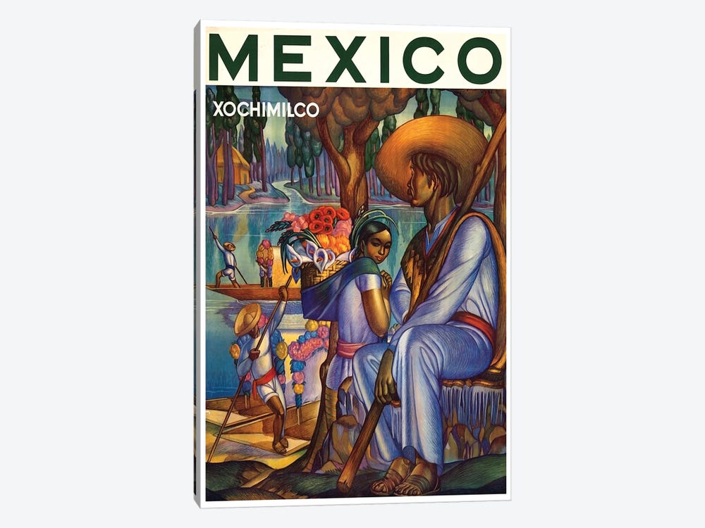 Mexico, Xochimilco by Unknown Artist 1-piece Art Print