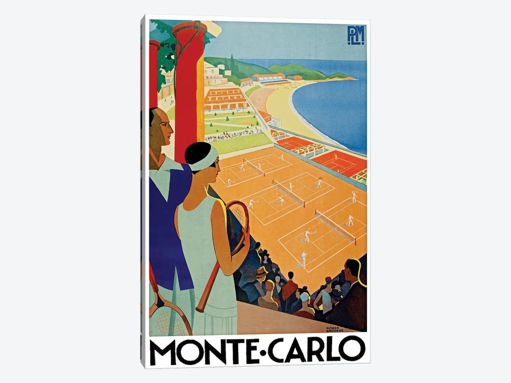 Monte Carlo 1-piece Art Print