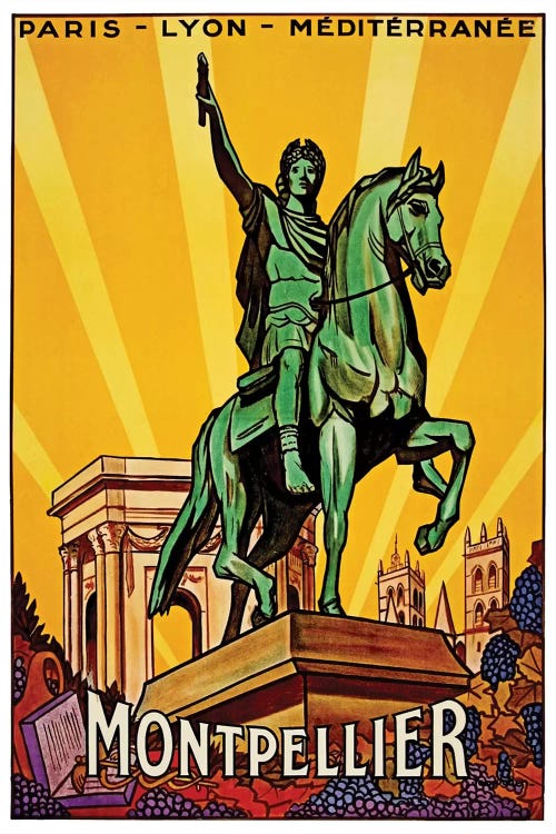 Montpellier by Unknown Artist wall art