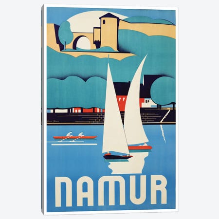 Namur, Belgium Canvas Print #LIV218} by Unknown Artist Canvas Print