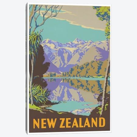 New Zealand II Canvas Print #LIV235} by Unknown Artist Canvas Wall Art