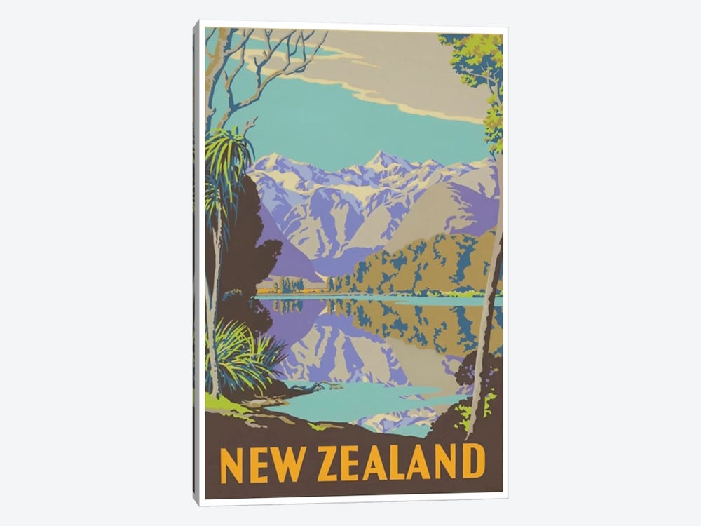 New Zealand II by Unknown Artist 1-piece Canvas Artwork