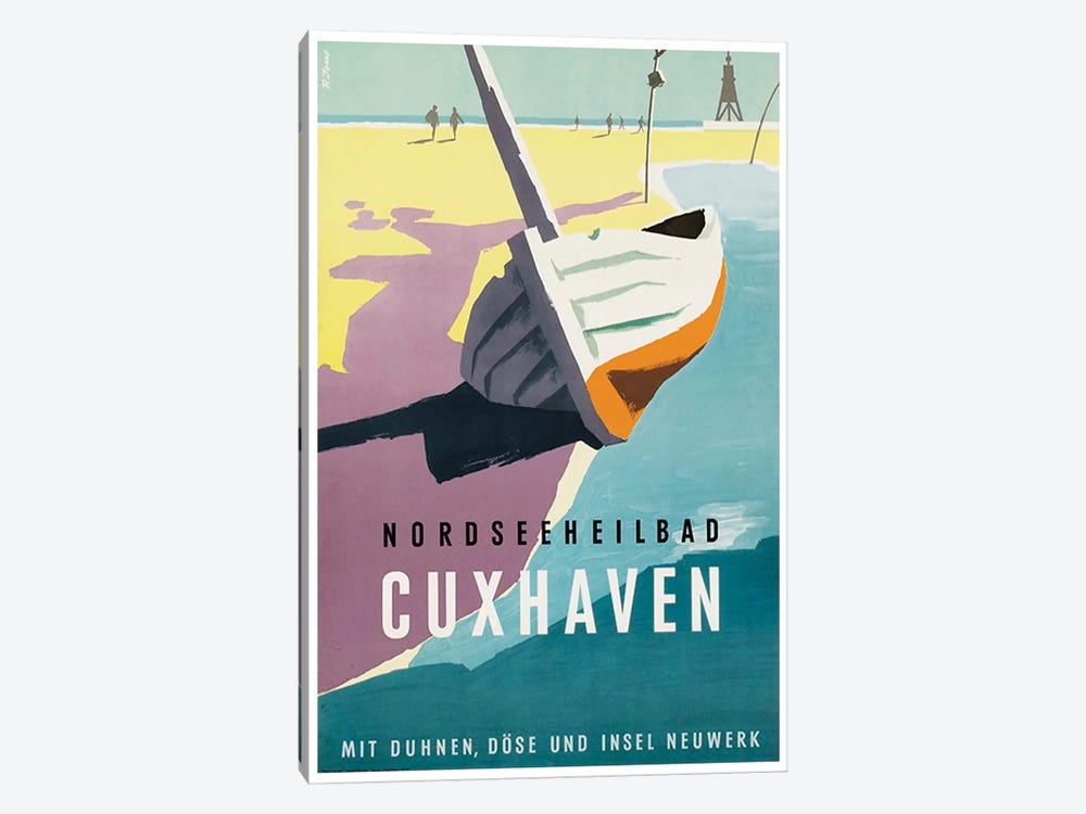 Nordseeheilbad, Cuxhaven: Germany by Unknown Artist 1-piece Canvas Art