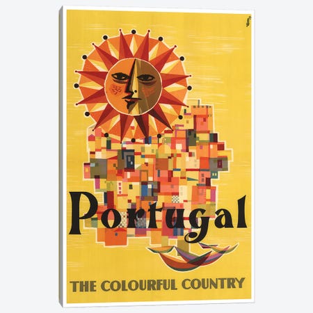 Portugal: The Colorful Country Canvas Print #LIV267} by Unknown Artist Canvas Print
