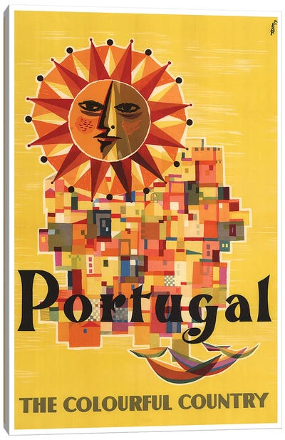 Portugal: The Colorful Country Canvas Art Print