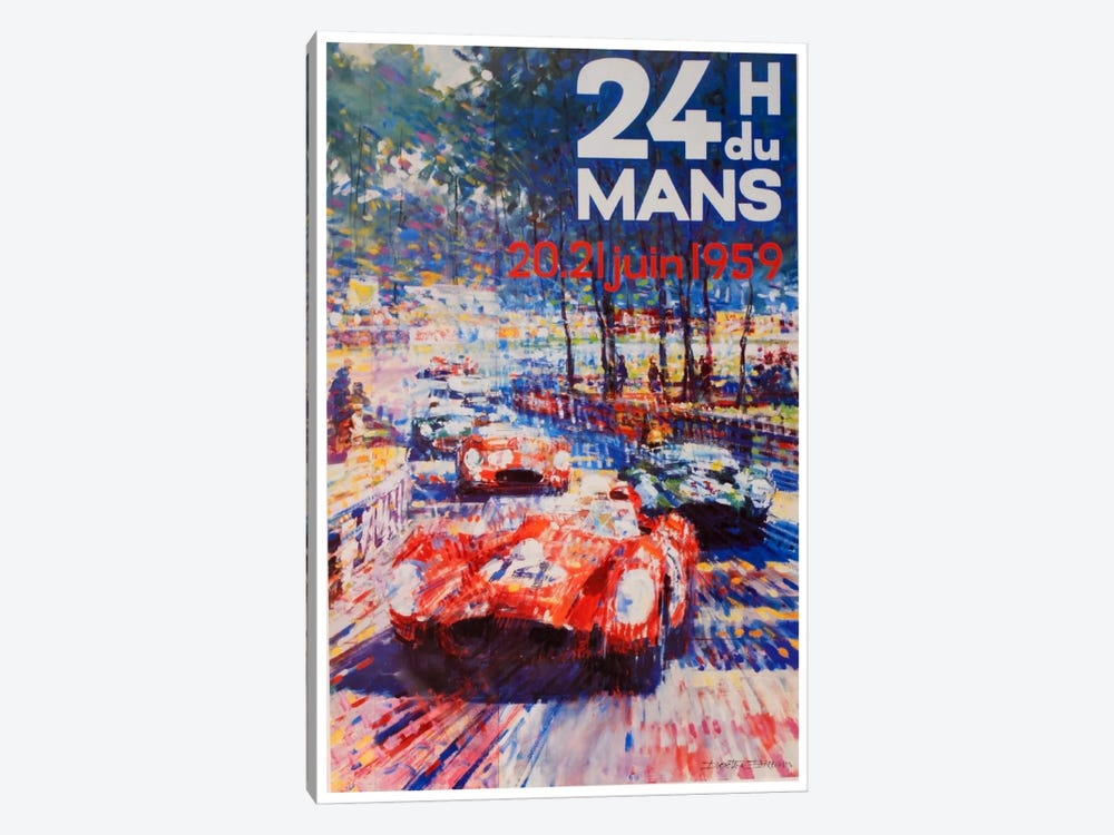 24 Heures du Mans II 1-piece Canvas Art