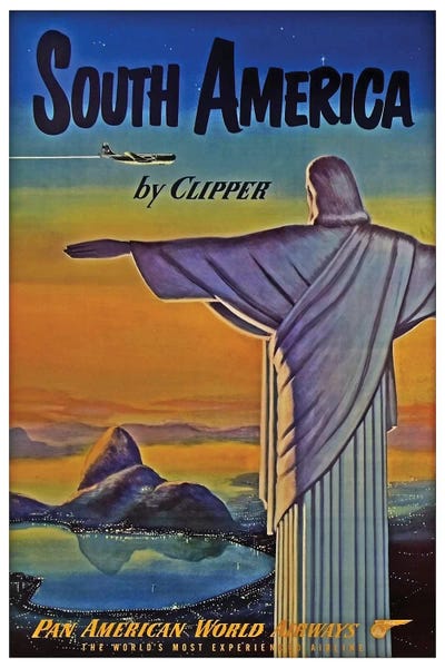 South America: South America - By Clipper I by Unknown Artist
