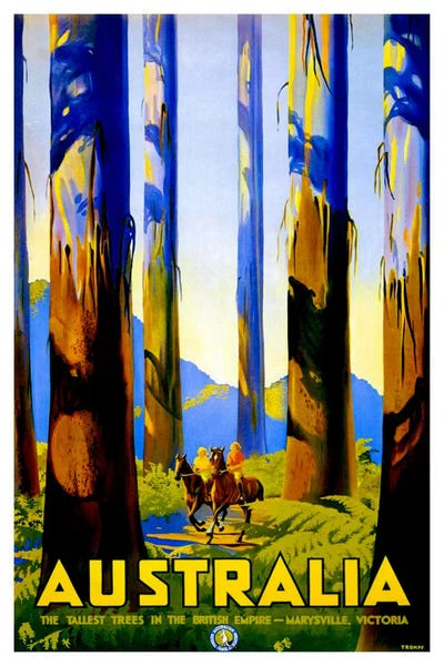 Vintage Travel Posters: Australia I by Unknown Artist
