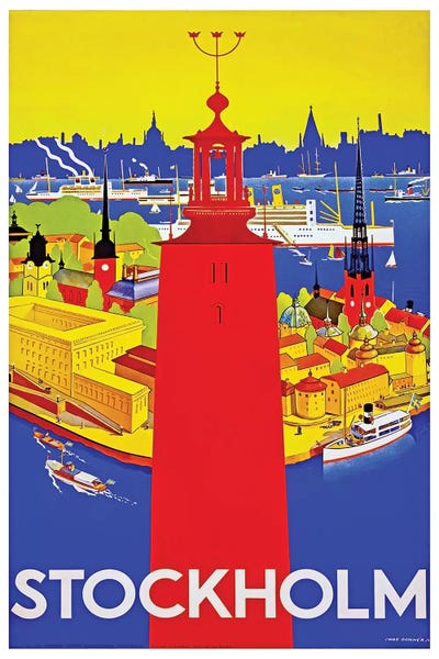 Towers: Stockholm by Unknown Artist