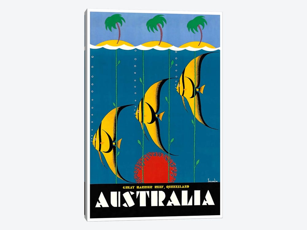 Australia II by Unknown Artist 1-piece Canvas Art Print