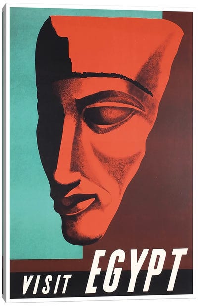 Visit Egypt Canvas Art Print - Vintage Posters