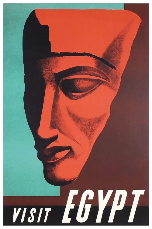 Visit Egypt by Unknown Artist wall art