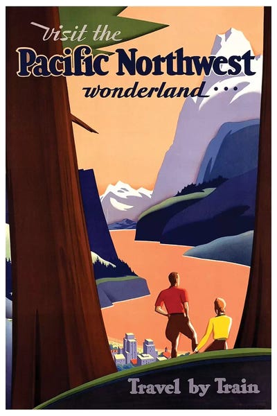 Washington: Visit The Pacific Northwest Wonderland by Unknown Artist
